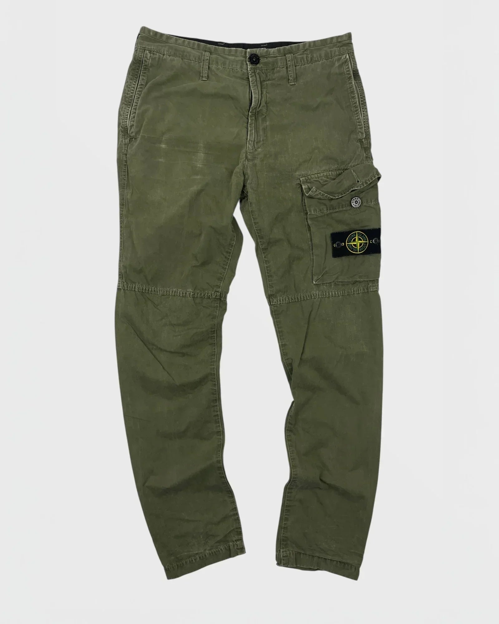 Stone Island pantalon cargo - Vert