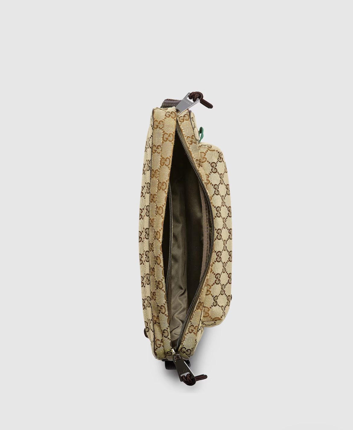 Sac à bandoulière en toile GG grand format