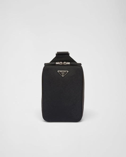 Sac Prada Brique en cuir Saffiano