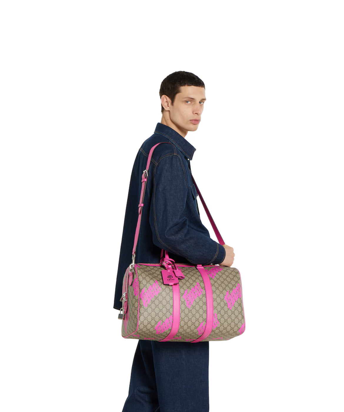 Sac de voyage avec imprimé moyen format