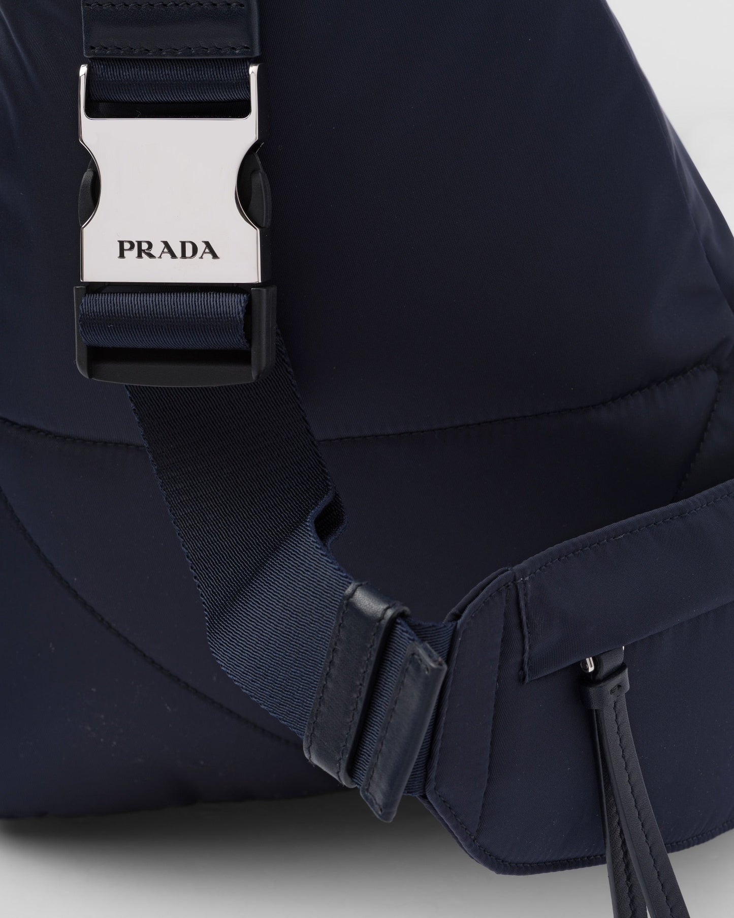 Sac à dos en Re-Nylon et cuir