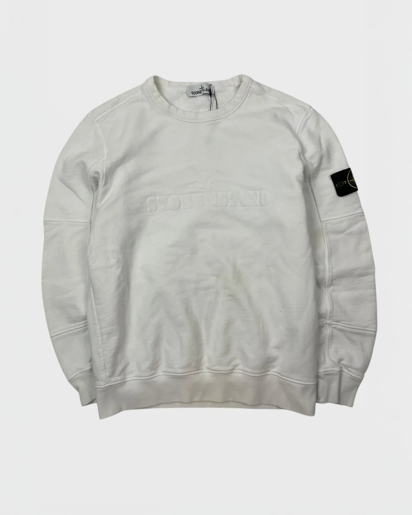 Stone Island pull - Blanc (2)
