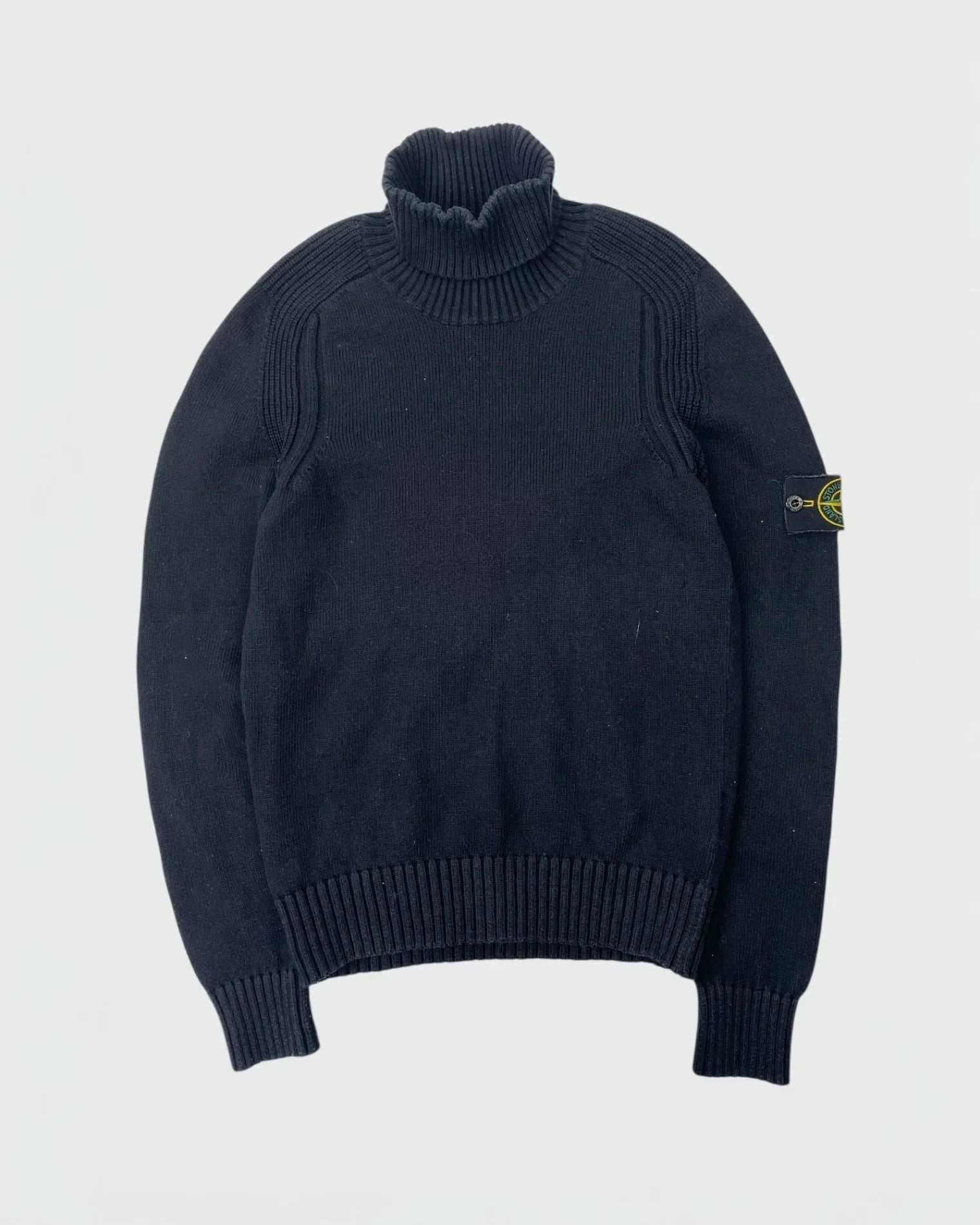 Stone Island pull col roulé - Noir