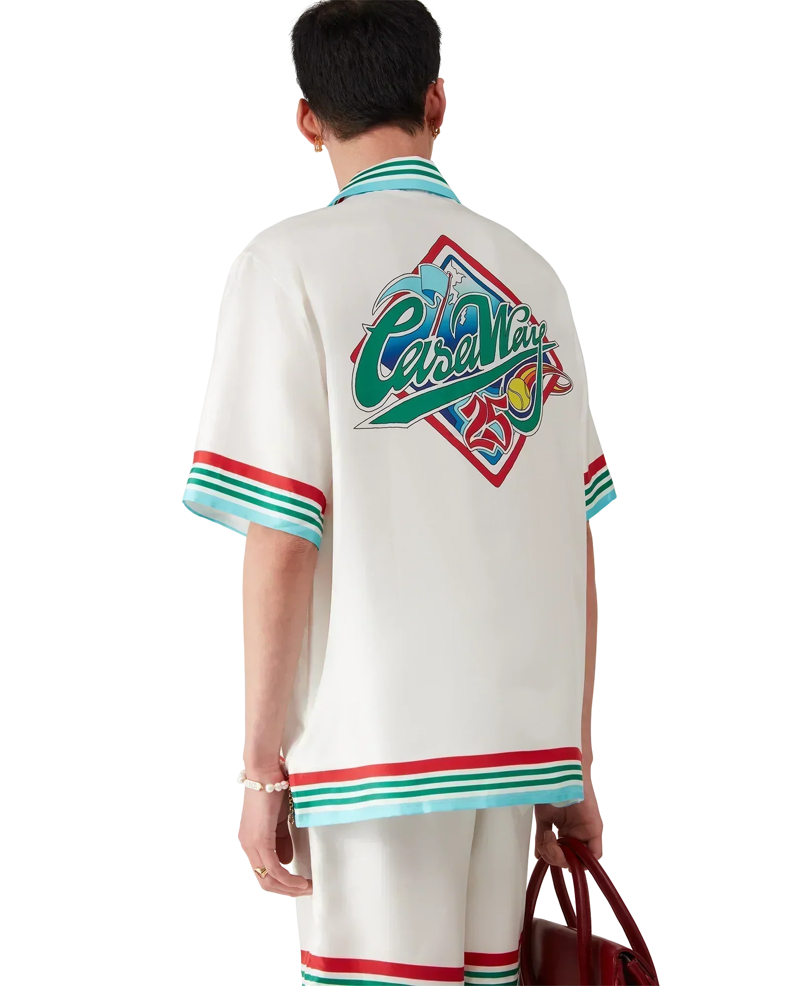 Casa Way World Series Short Sleeve Silk Shirt