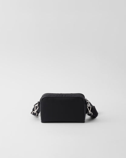 Sac porté épaule en Re-Nylon et cuir Saffiano