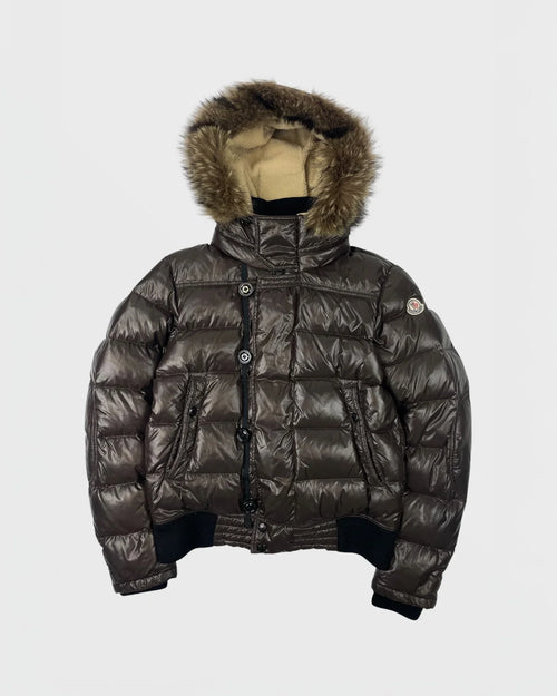 Moncler doudoune fourrue