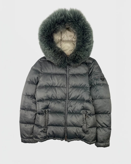 Prada doudoune fourrure