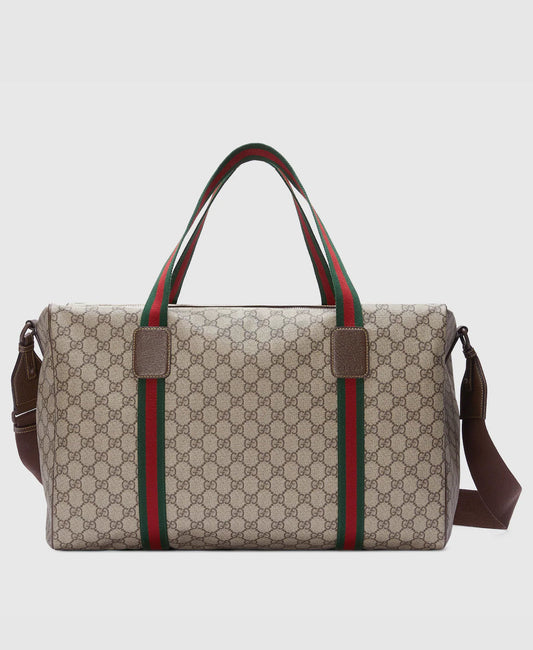 Sac de voyage avec bande Web moyen format
