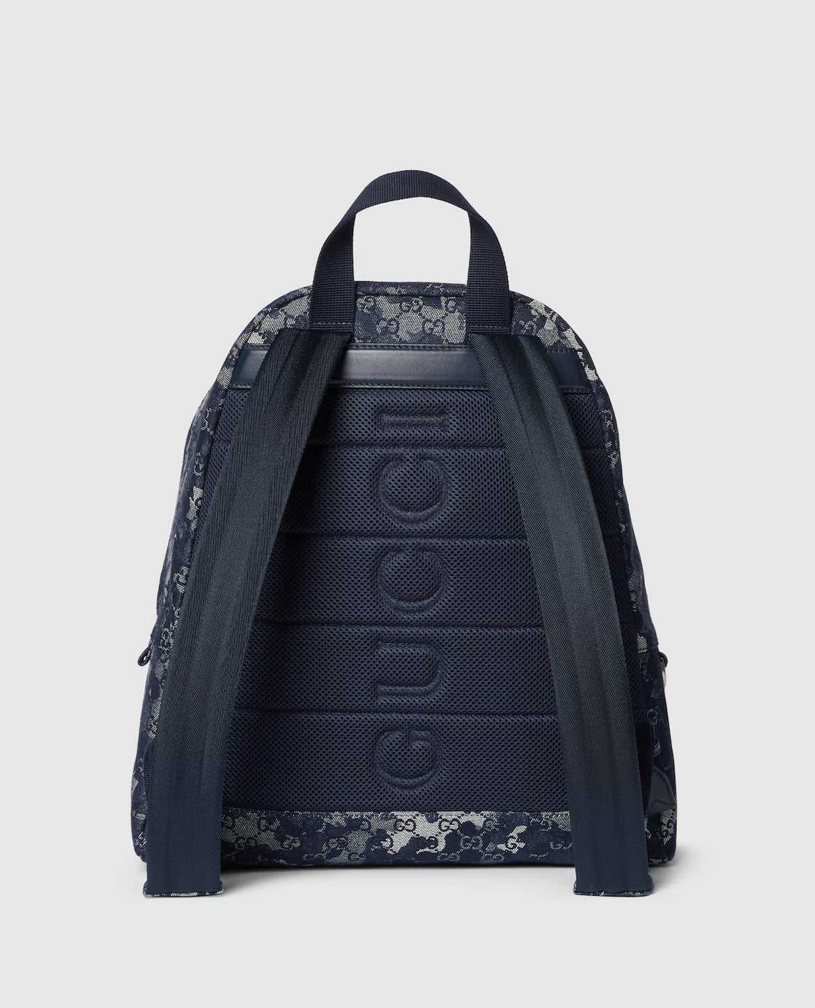Sac à dos en denim GG grand format
