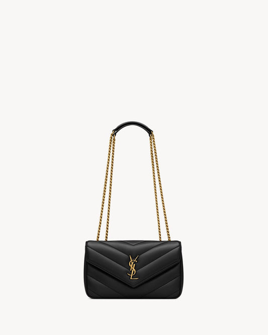 LOULOU SMALL EN CUIR MATELASSÉ