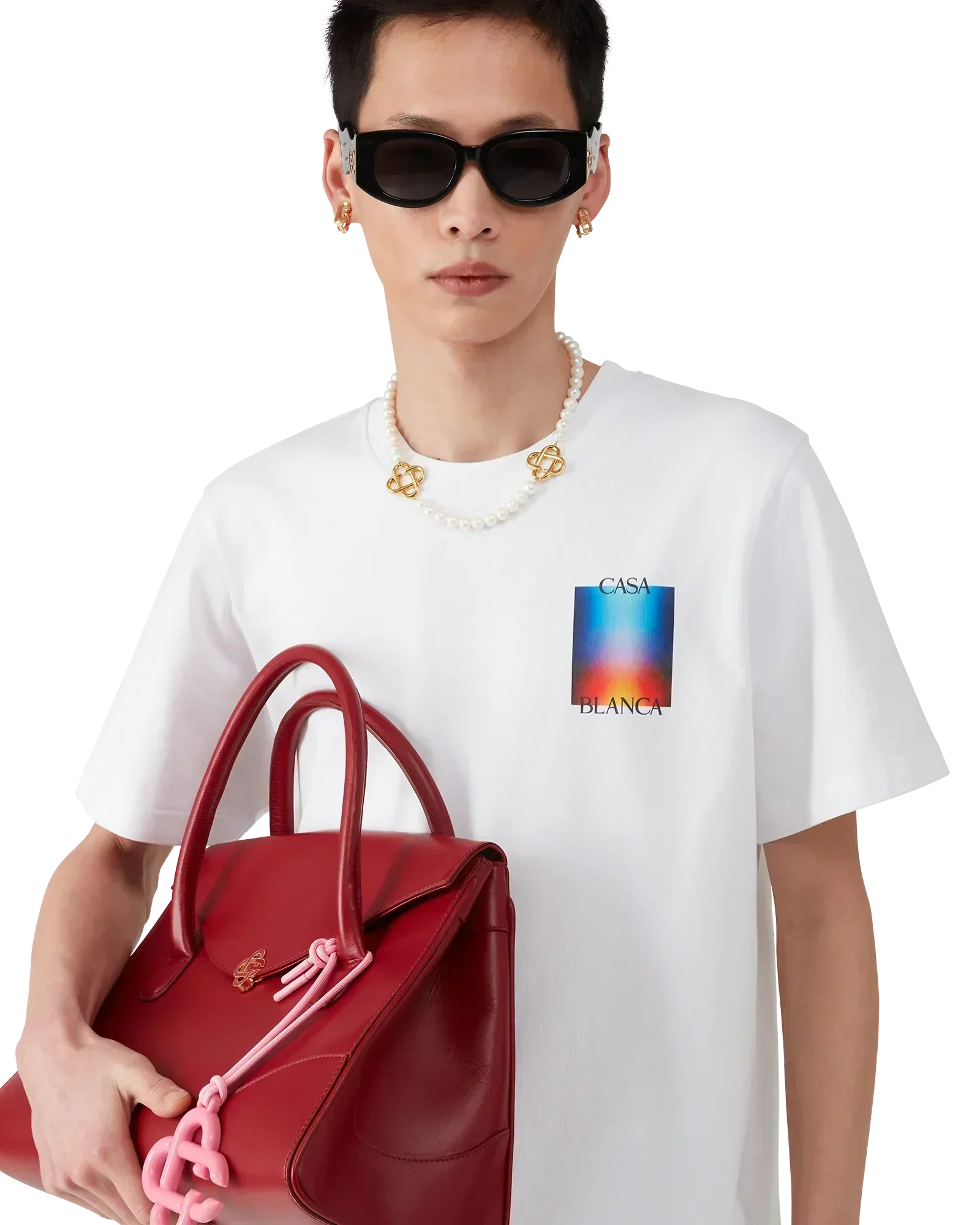 Gradient Casa Logo T-Shirt - casablanca (2)
