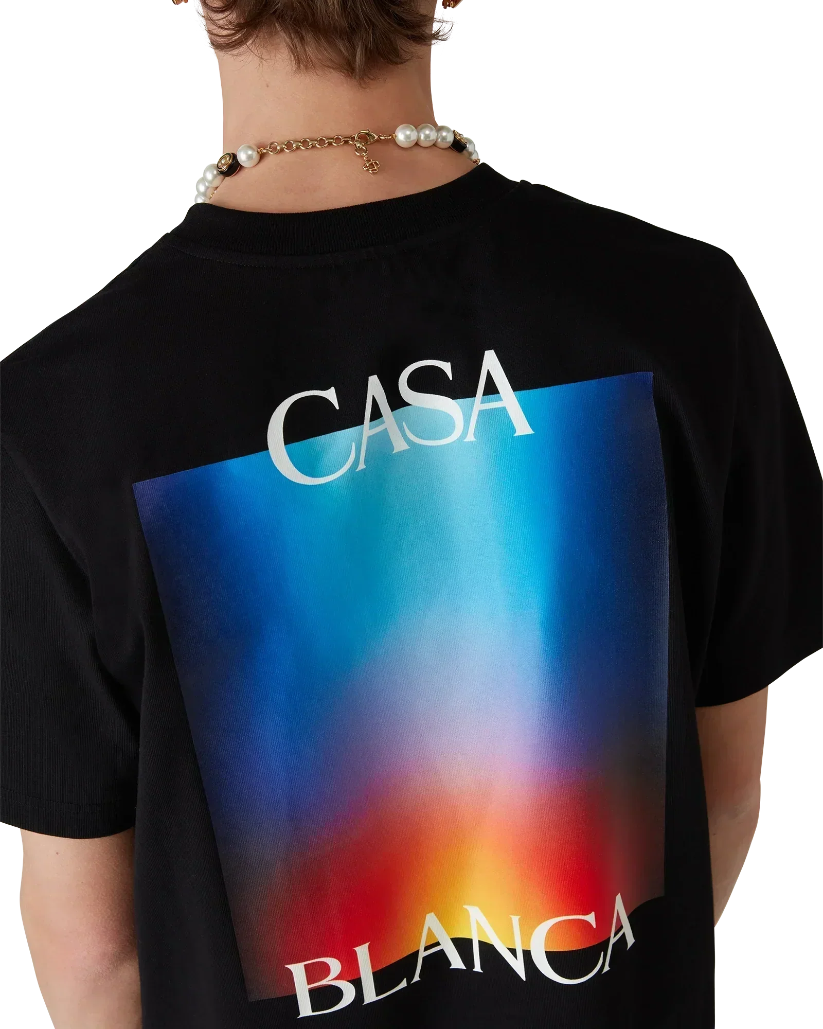 Gradient Casa Logo T-Shirt - casablanca