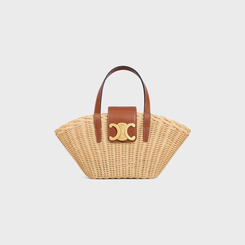 Celine - Classic Panier Teen Couffin Wicker Natural