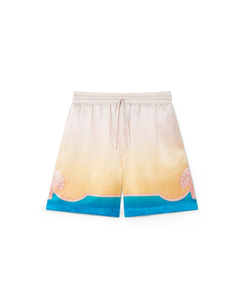 L'Arc Coloré Silk Shorts